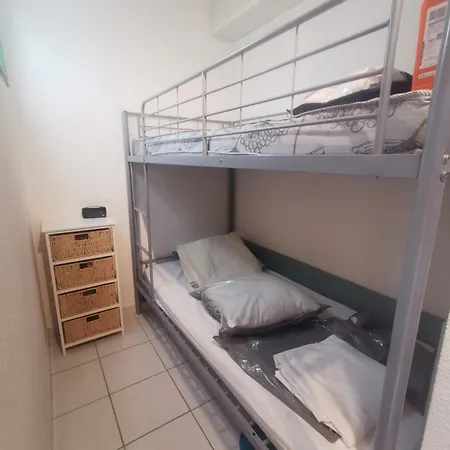 5039 - Cap D'agde Joli T3 Parking Piscine Clim Et Wifi Rez De Chaussee 아파트 *